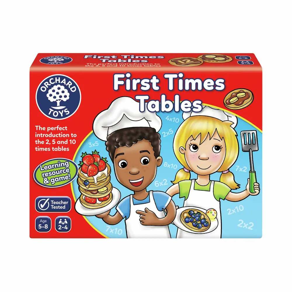 Orchard Toys First Time Tables Board Game
