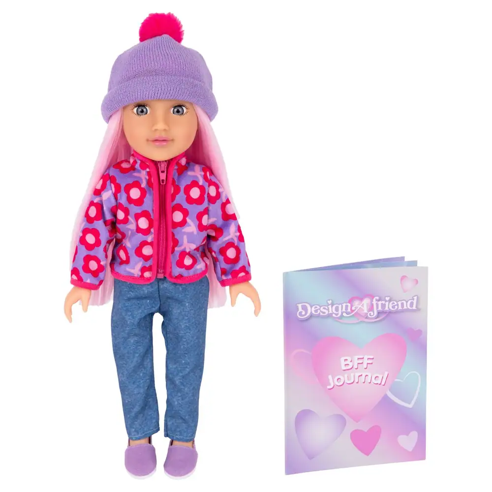 DesignaFriend 14 Inch Dasie Little Sister Day Out Doll