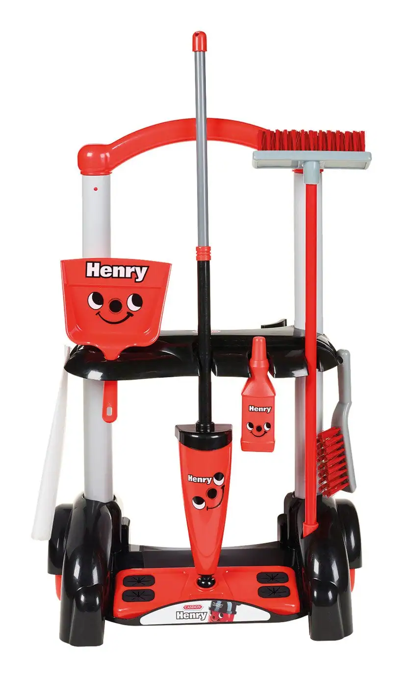Henry Hoover Role Play Cleaning Trolley