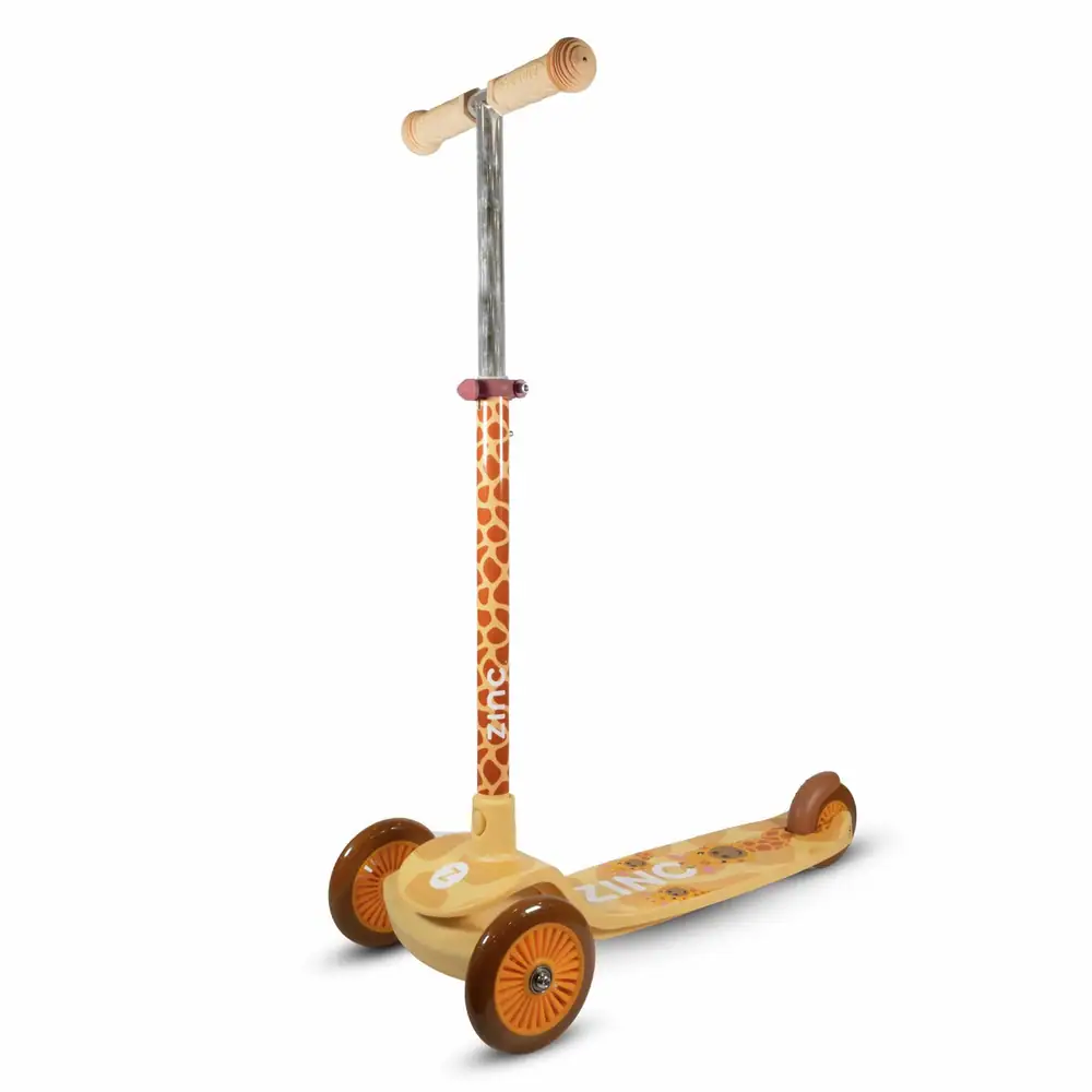 Zinc Three Wheel Character Scooter