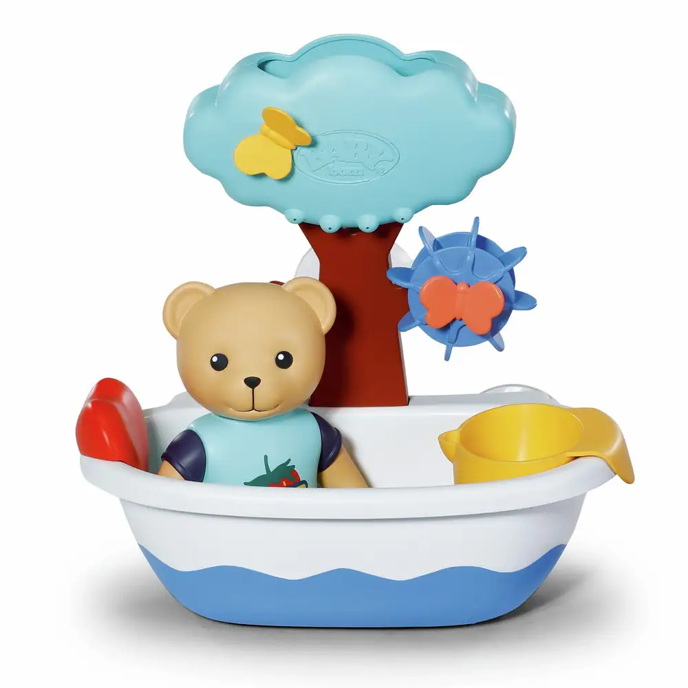 Baby Born Splish Splash Tub With Teddy