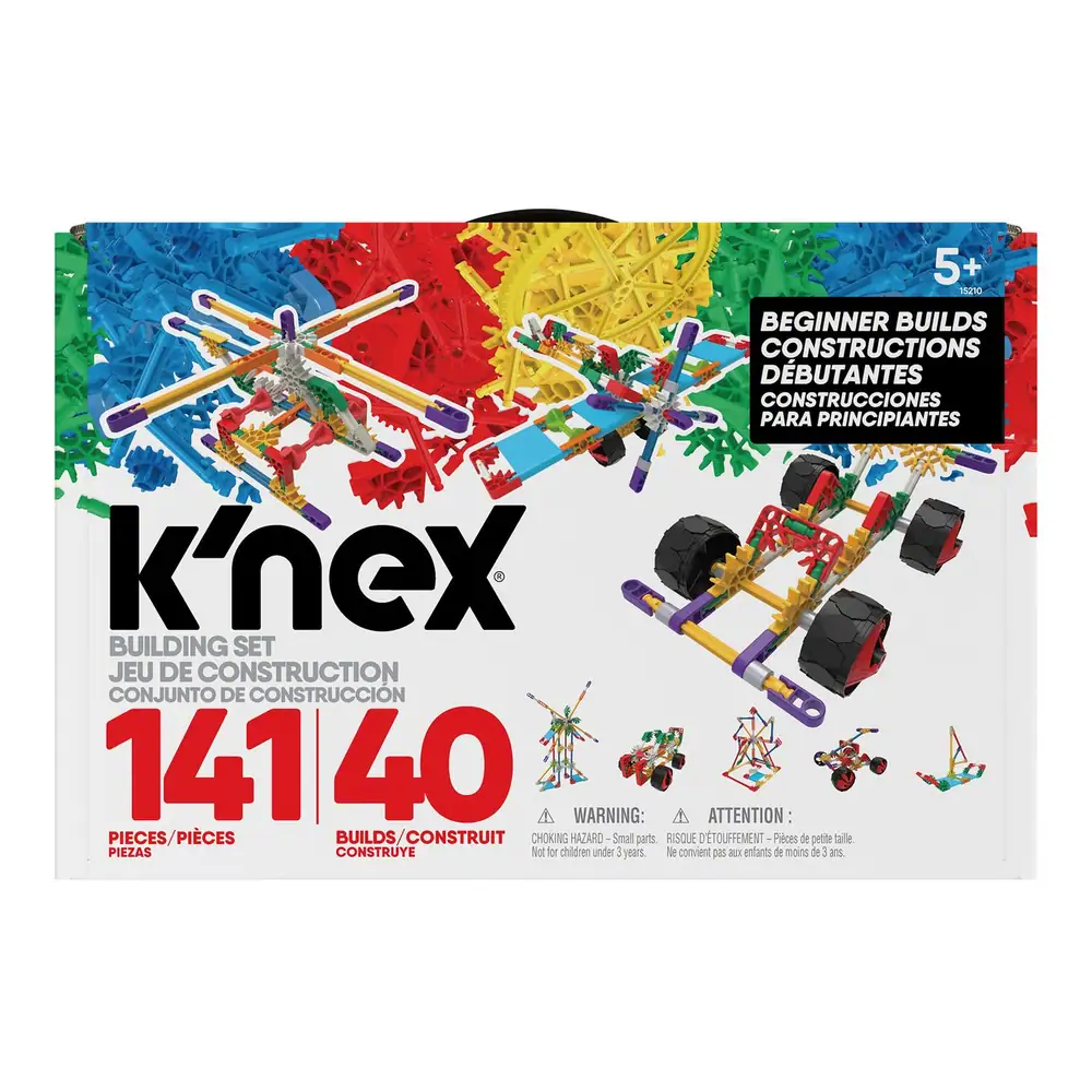 K'nex Beginners 40 Model Building Set