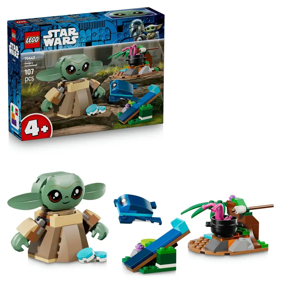 LEGO Star Wars Grogu's Homestead Toy Building Set 75443