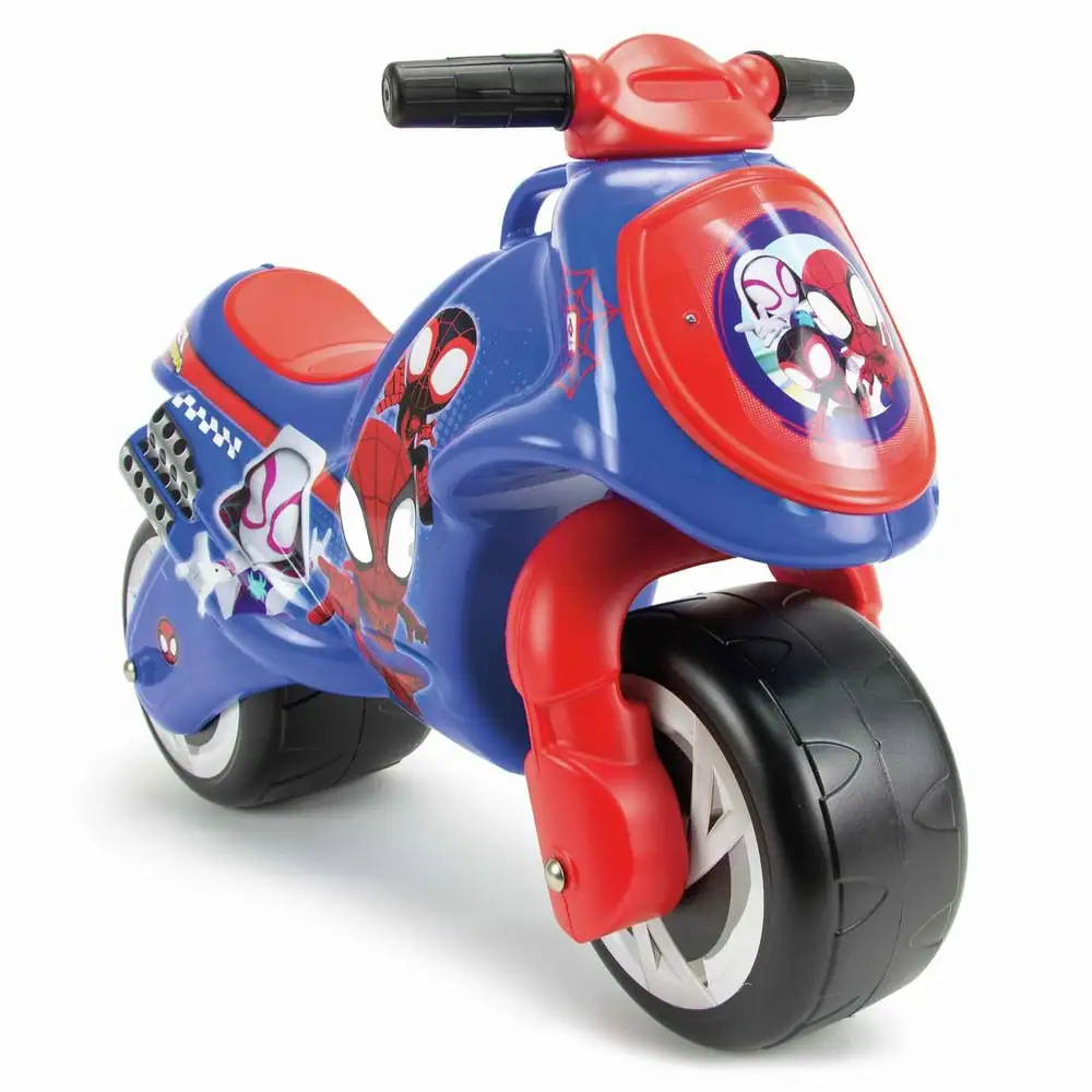 Injusa Spiderman Foot To Floor Ride On Learning Bike