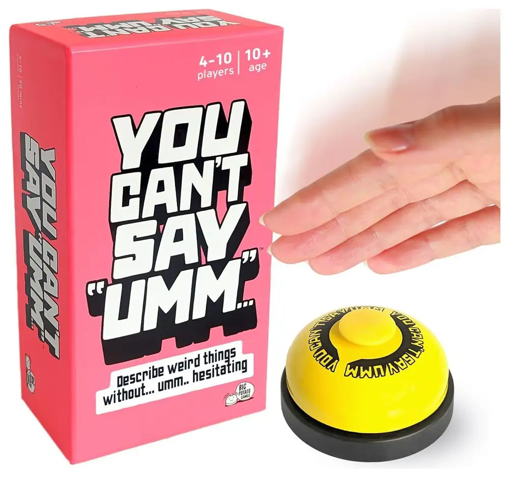 Big Potato You Can't Say Umm Quiz Card Game