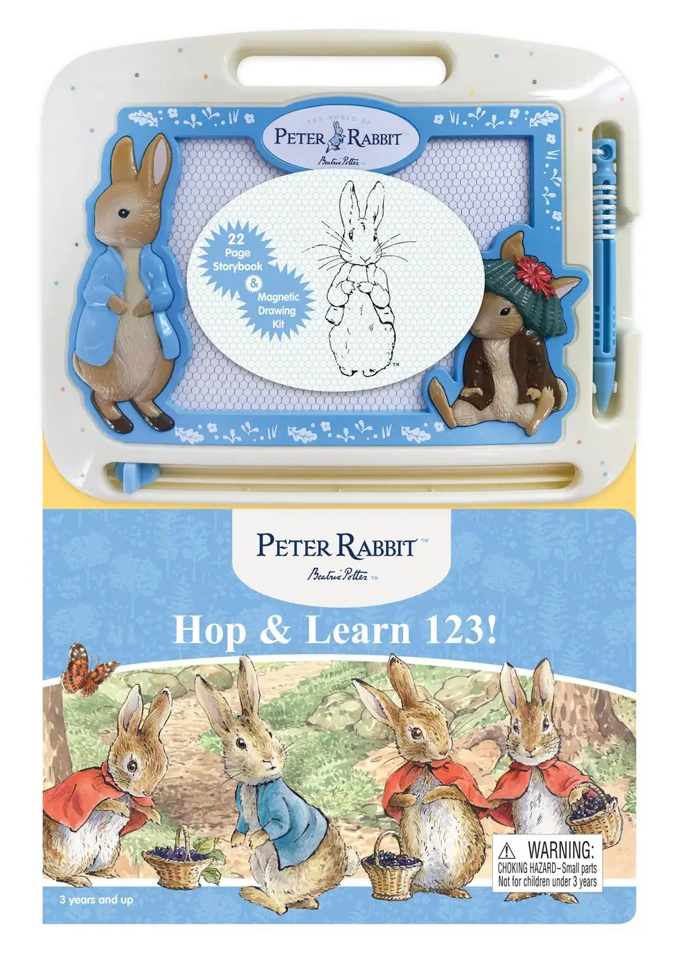 Frederick Warne Peter Rabbit Kids Read and Doodle Book and Sketch Pad