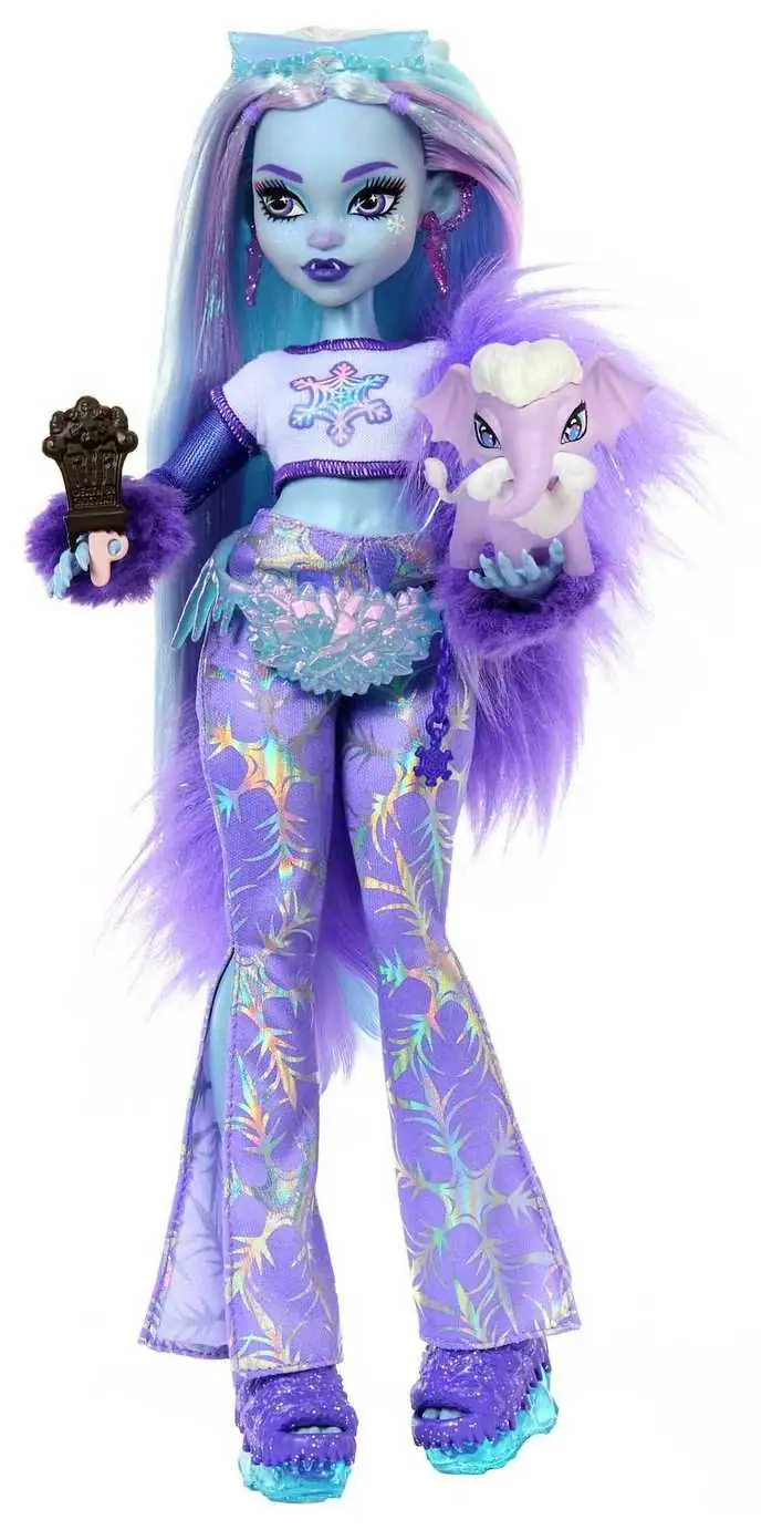 Monster High Abbey Bominable Doll and Accessories