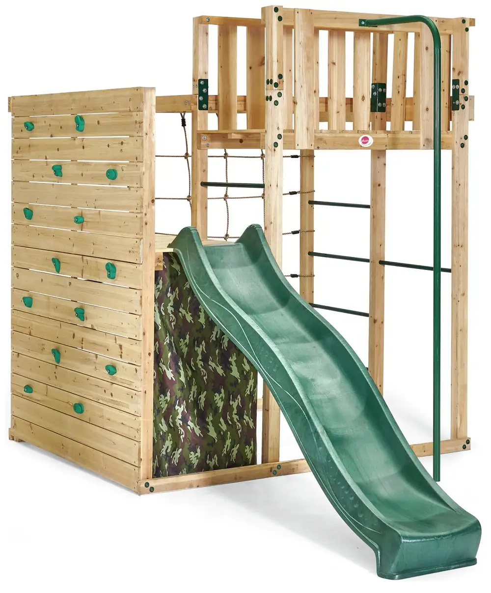 Plum Wooden Climbing Cube