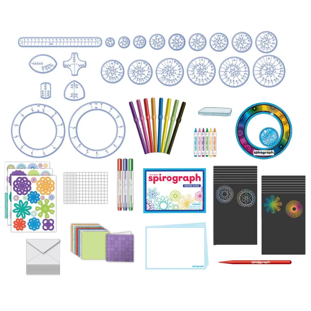 Spirograph Classic & Shimmer Mega Art and Craft Set