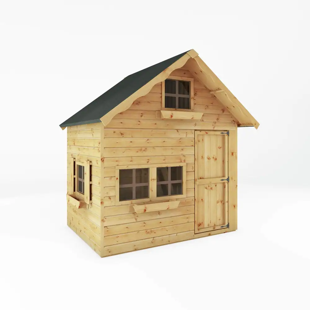 Mercia Garden Products 7 x 5 Double Storey Swiss Cottage Playhouse