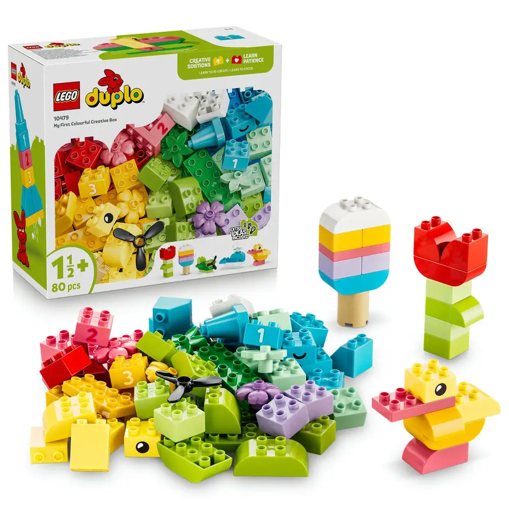 LEGO DUPLO Classic Colourful Creative Box Building Toy 10479