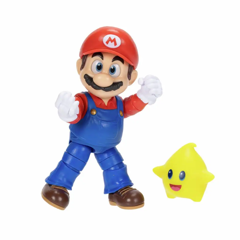 Super Mario Galaxy Movie Mario 5 inch Action Figure