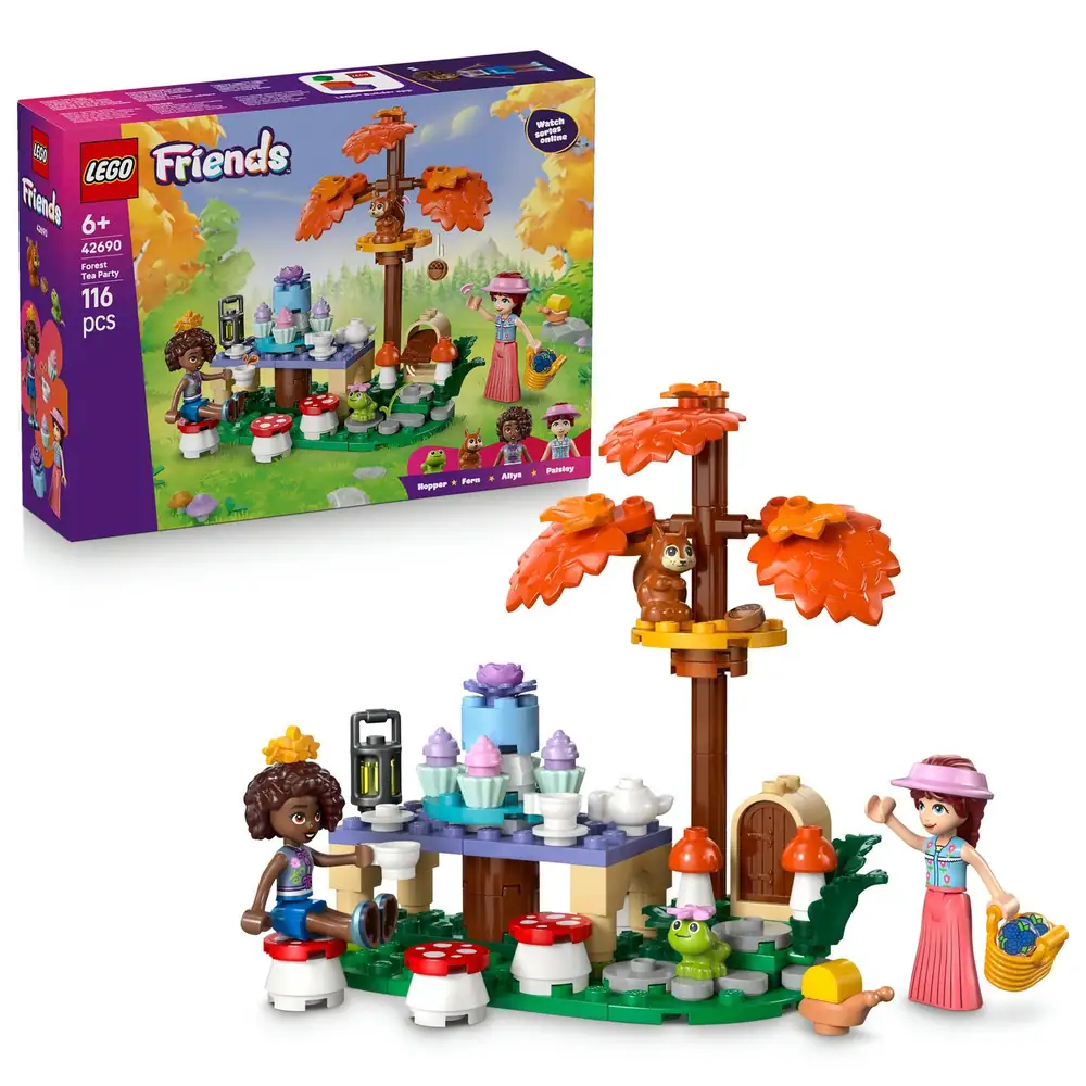 LEGO Friends Forest Tea Party with Animal Toys 42690