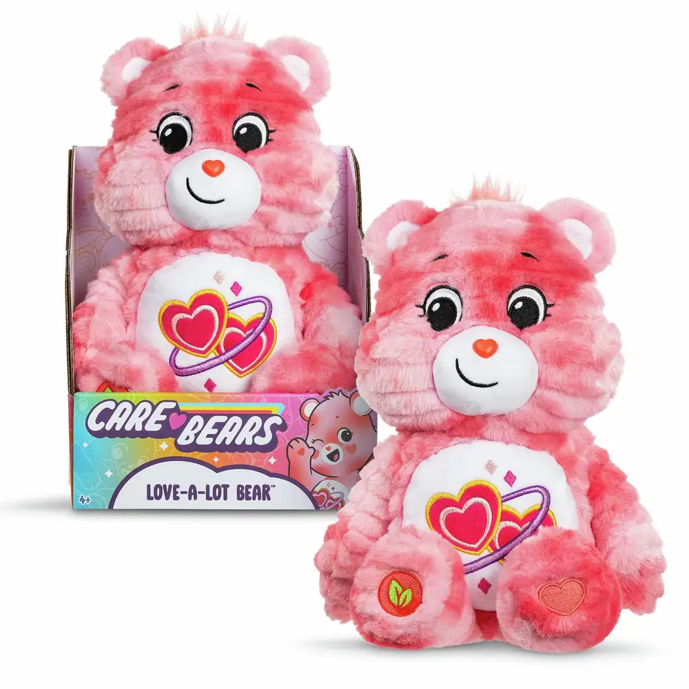 Care Bears Colour Splash Love-a-Lot Bear 35cm Plush