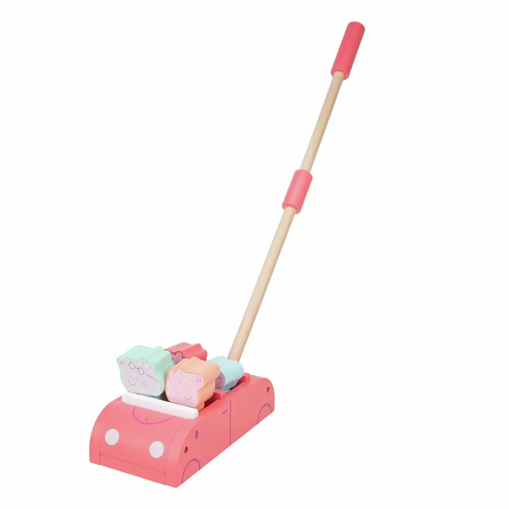 Grow With Peppa Pig Push Along Family Car Toy