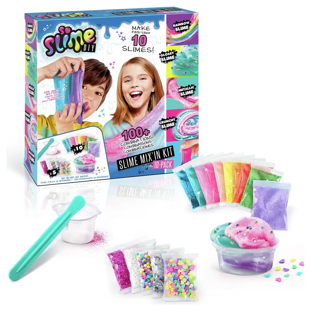 So Slime DIY Mix In Kit 10 Pack
