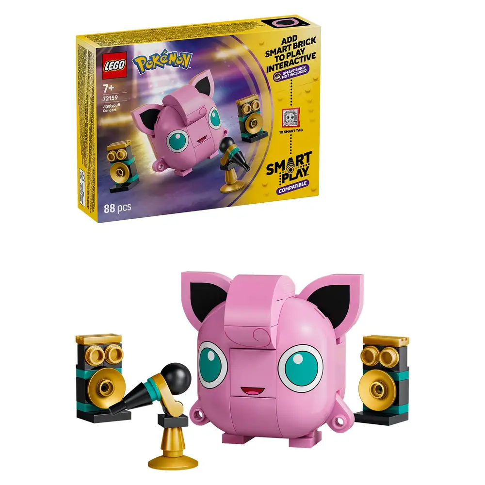 LEGO Pokémon SMART Play: Jigglypuff Concert Toy 72159