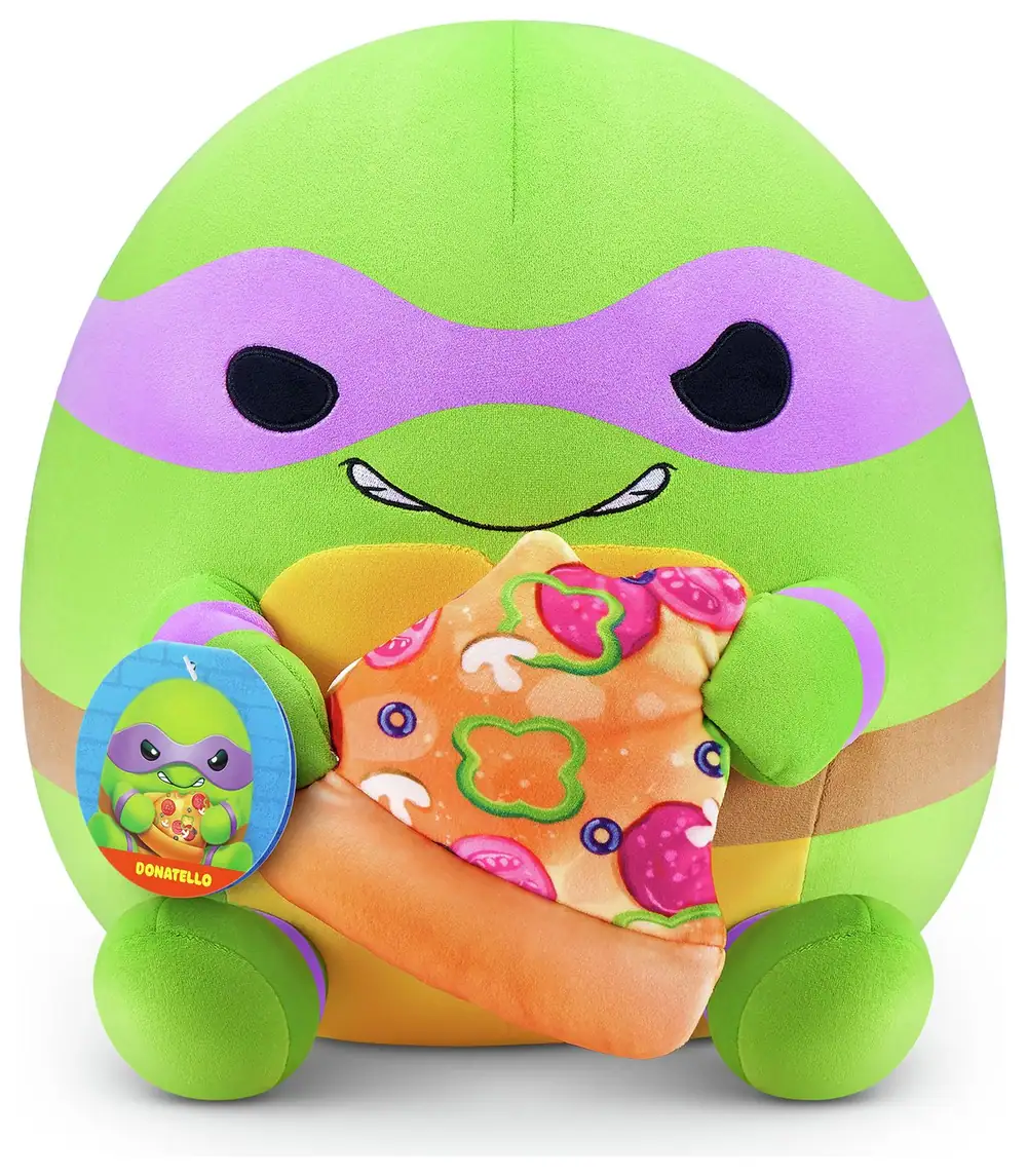 Snackles 14 inches TMNT Donatello Plush