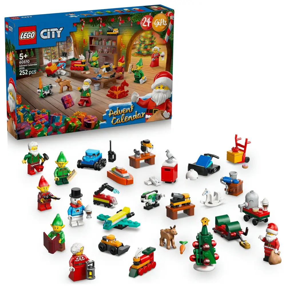 LEGO City Advent Calendar 2026 Santa's Workshop Toy 60510