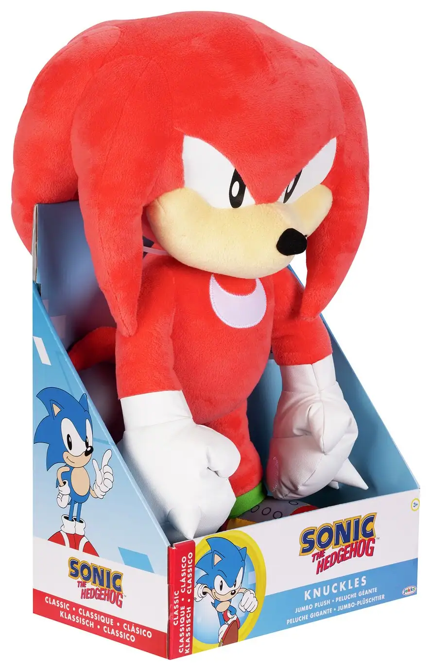 Sega Sonic Knuckles Jumbo 18 inch Plush