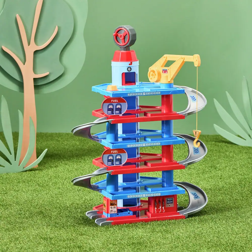 Chad Valley Multi Story Garage Playset