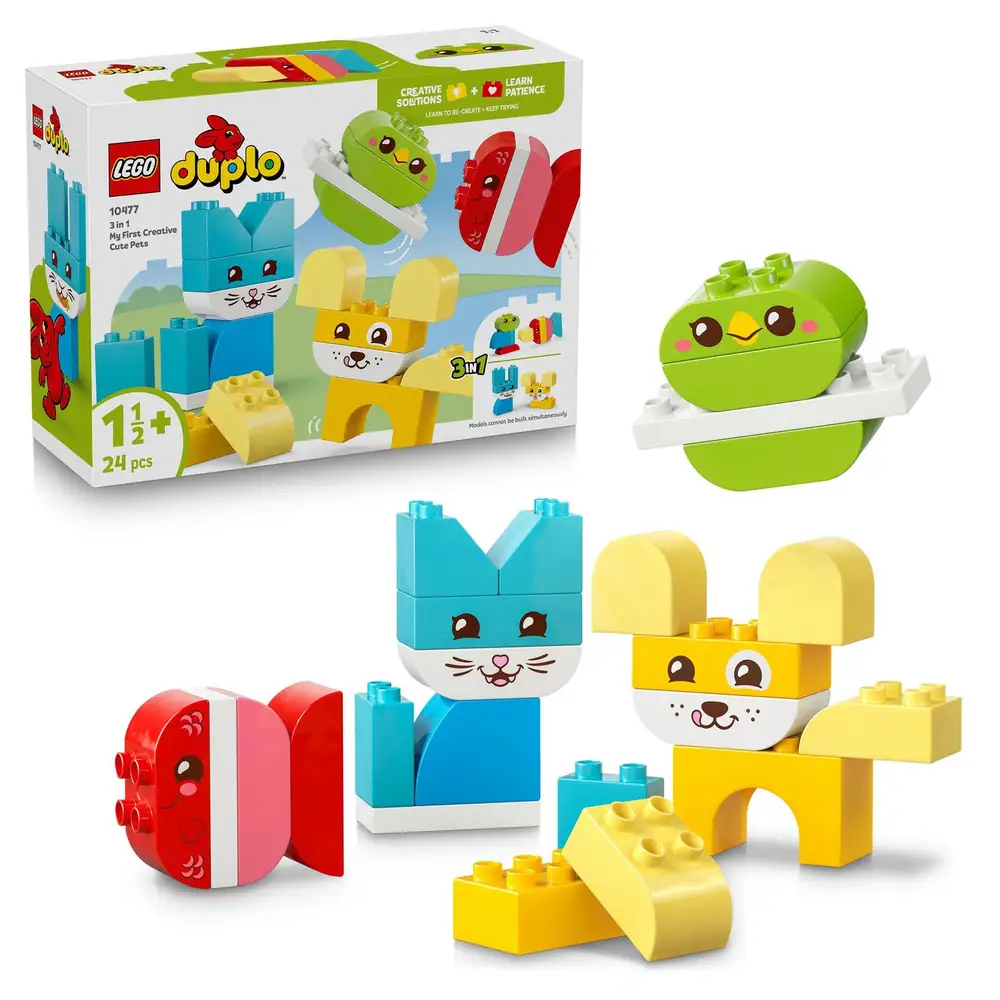 LEGO DUPLO 3 in 1 Creative Cute Pets