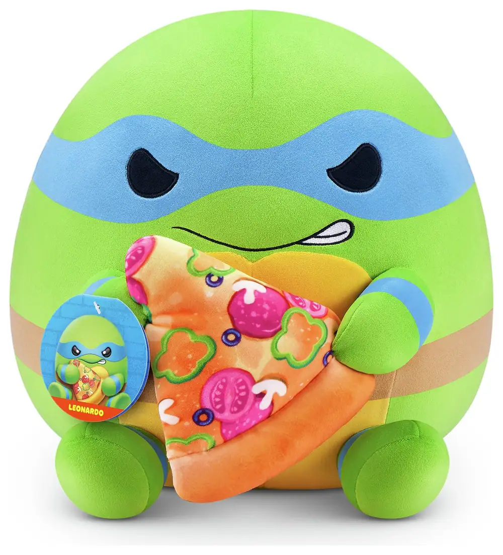 Zuru Snackles TMNT 14 inches Leonardo Plush